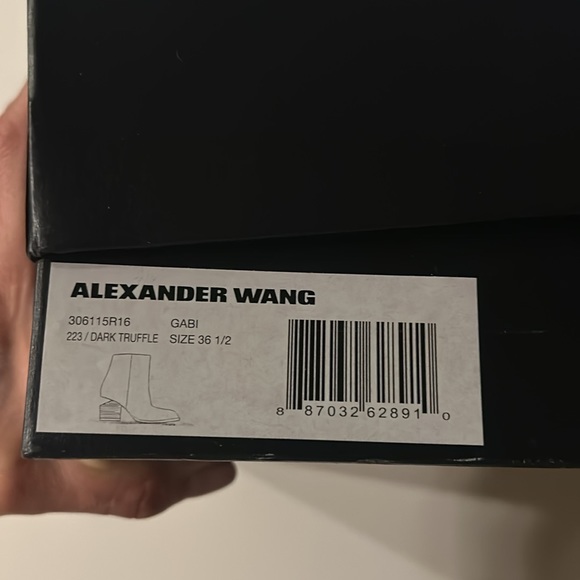 Alexander Wang Gabi Boot in Brown Suède - Picture 7 of 7